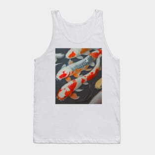 The Art of Koi Fish: A Visual Feast for Your Eyes 18 Tank Top